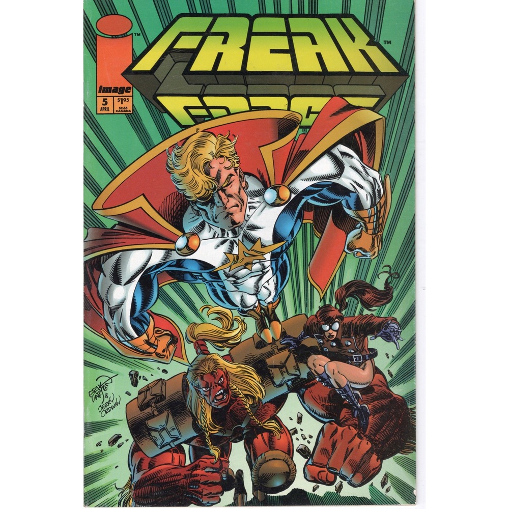 Freak Force 5 Image Comics 1994 Erik Larsen Jerry Ordway VF Savage Dragon